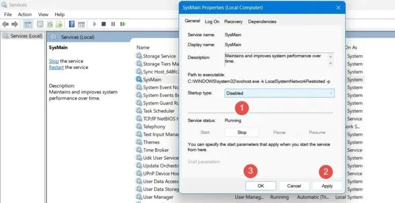 Apakah Windows Superfetch (SysMain)? Bagaimana untuk melumpuhkan Superfetch?