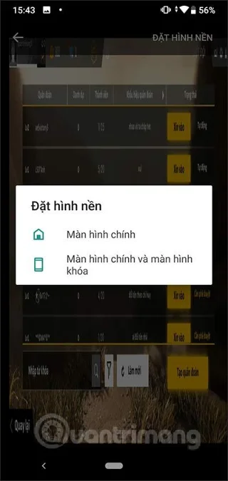Cara menggunakan Walloop Engine untuk memasang kertas dinding langsung Android