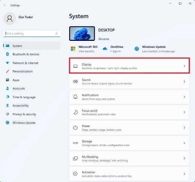 Windows 11'de Gece Işığı nasıl kullanılır