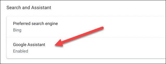 Statut de l'Assistant Google
