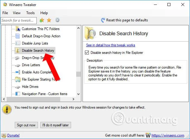 Bagaimana untuk menyesuaikan Windows dengan Winaero Tweaker