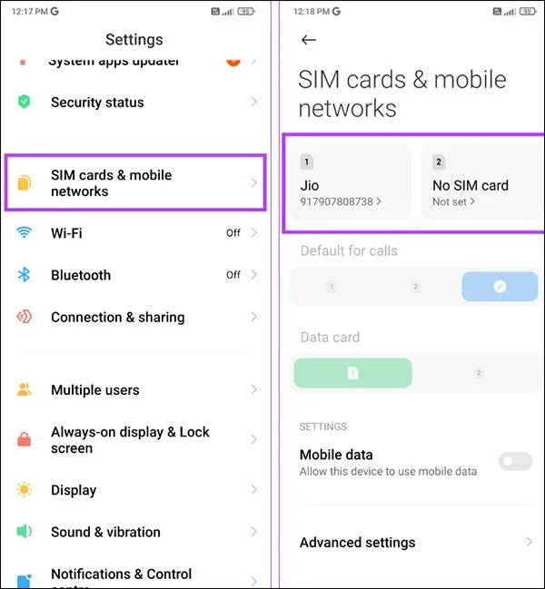 Cómo desactivar la función de llamadas WiFi en Android