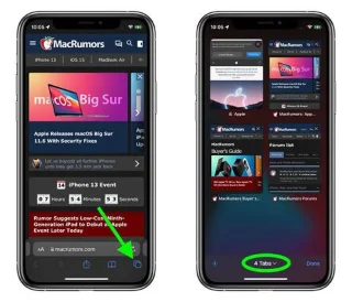 IOS 15のSafariでタブグループを使用する方法
