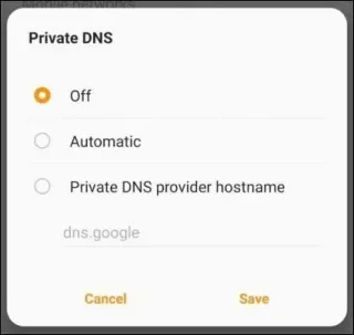 Bagaimana untuk mendayakan keselamatan DNS peribadi pada Android