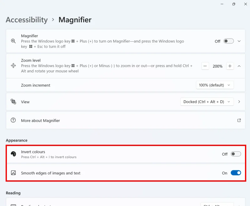 Hoe u de Vergroter-tool gebruikt op Windows 11