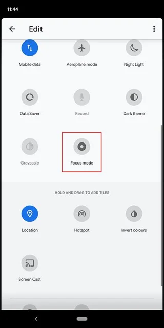 Bagaimana untuk mengaktifkan Mod Fokus Android 10