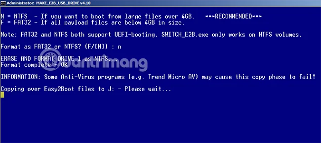 Comment créer une clé USB bootable pour installer plusieurs Windows avec Easy2Boot