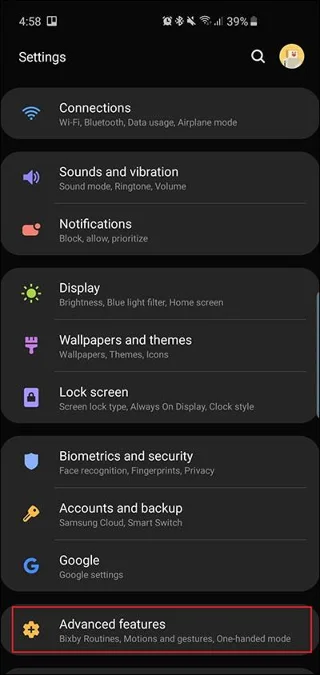 Bagaimana untuk menukar kekunci kuasa pada Samsung Galaxy Note 10, Galaxy S20