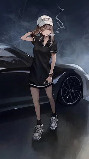 Gambar Anime Girl, Gambar Anime Perempuan pelbagai genre untuk telefon