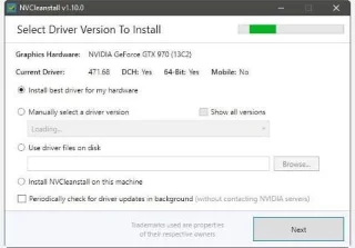 Personnalisez les paramètres du pilote NVIDIA avec NVCleanstall