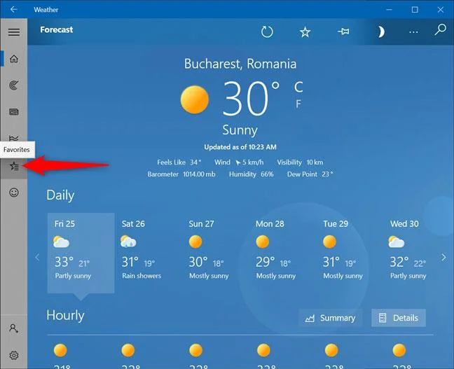 6 perkara yang boleh anda lakukan dengan apl Cuaca pada Windows 10