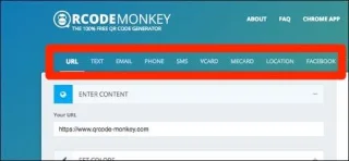 Créez des codes QR sur votre ordinateur avec QRCode Monkey