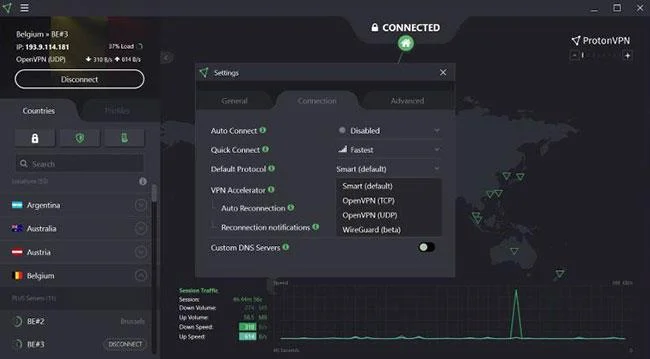 ProtonVPN'de WireGuard nasıl etkinleştirilir