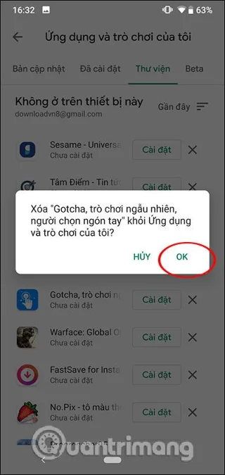 Comment supprimer l'historique de téléchargement sur Android