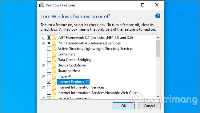 Windows 10'da Internet Explorer'da eski web siteleri nasıl açılır