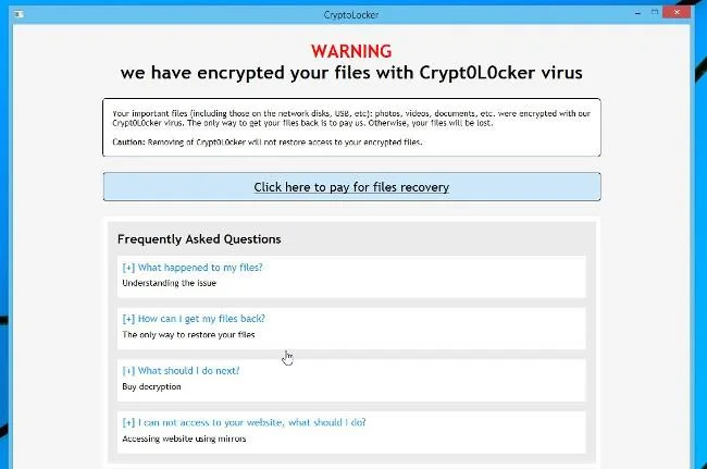 Apakah virus "Fail peribadi anda disulitkan"? Bagaimana untuk mengeluarkannya?