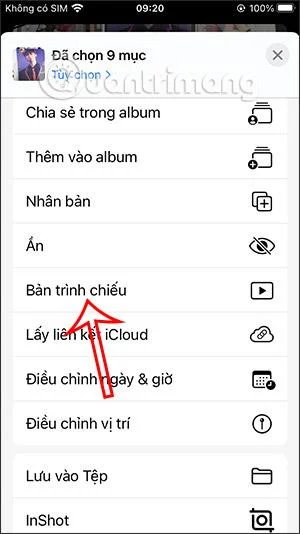 iPhoneでスライドショーを作成する方法