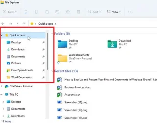 Bagaimana untuk mendapatkan semula folder dan fail menggunakan Windows Quick Access