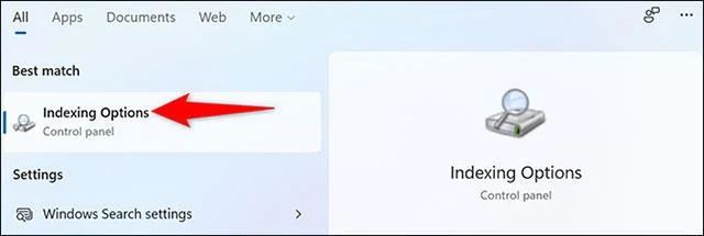 Windows 11'de belirli dosya türlerini arama sonuçlarından gizleme