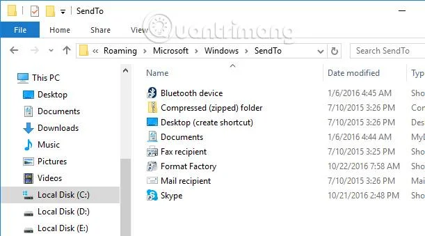 Bagaimana untuk menambah ikon awan pada menu klik kanan Windows 10