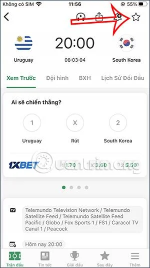 iPhoneのロック画面で2022年ワールドカップのスコアを表示する方法