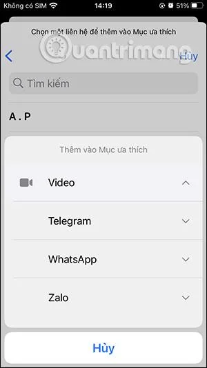 Cara membuat kenalan kegemaran pada iPhone