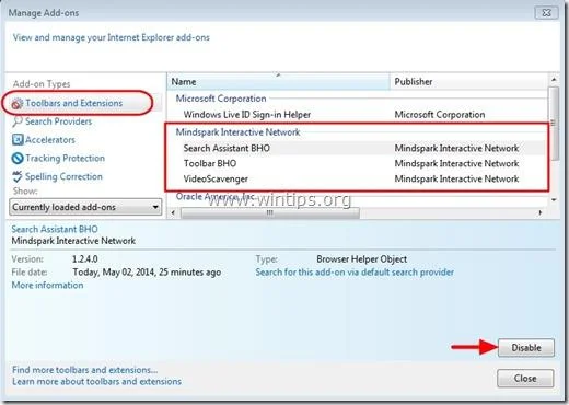 Berikut ialah cara untuk mengalih keluar perisian iklan VideoScavenger Toolbar