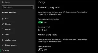 Hoe u Windows kunt repareren, kan de fout Netwerkproxy-instellingen niet automatisch detecteren