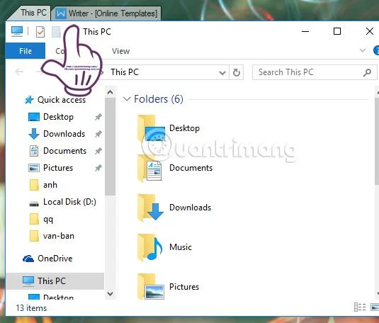 Bagaimana untuk menggabungkan tetingkap aplikasi pada Windows menjadi satu?