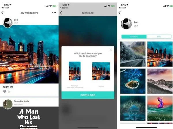 Aplikasi teratas untuk mencari kertas dinding yang cantik untuk iPhone dan iPad