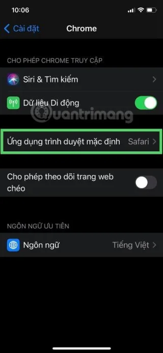 iOS 14 に Google Chrome をデフォルトのブラウザとしてインストールする手順