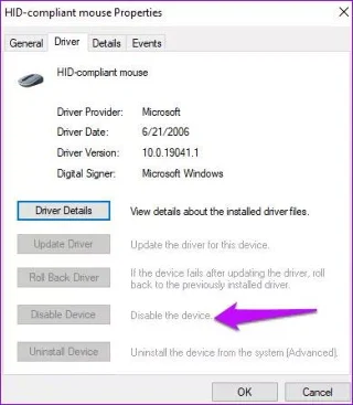 Bagaimana untuk menyelesaikan masalah klik tetikus kiri pada Windows
