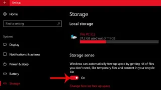 Jak włączyć automatyczne zwalnianie pamięci w aktualizacji Windows 10 Creators Update