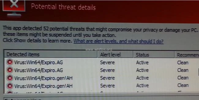 徹底移除 Win32:Expiro 病毒的步驟