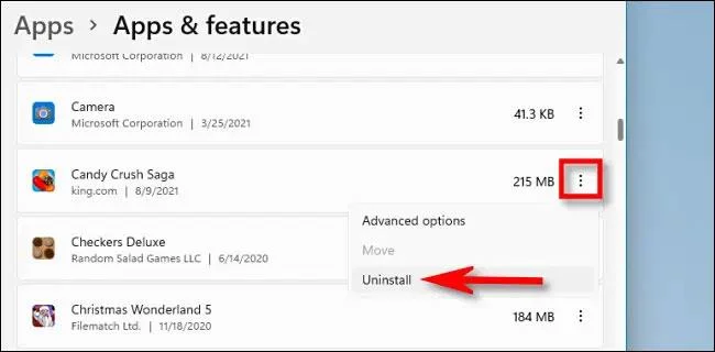 Comment désinstaller des applications sur Windows 11