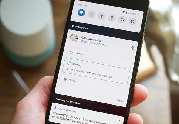 Android 11 の通知表示