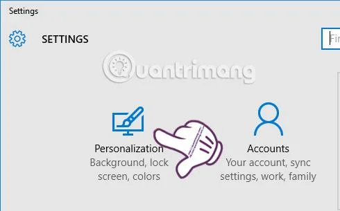 Arahan untuk menetapkan pemasa untuk menukar kertas dinding Windows 10