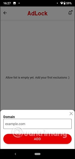 Instrucciones para usar AdLock en teléfonos Android