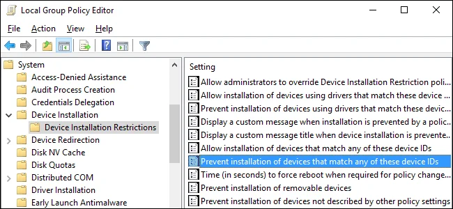 Windows が特定のドライバーを自動的に更新しないようにするためのトリック