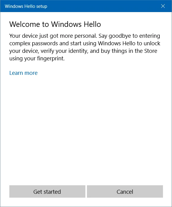 So melden Sie sich mit dem Fingerabdruck bei Windows 10 an