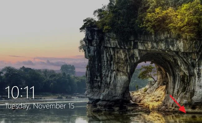 Kilit Ekranı Windows 10 kilit ekranındaki Ağ simgesini kaldırın