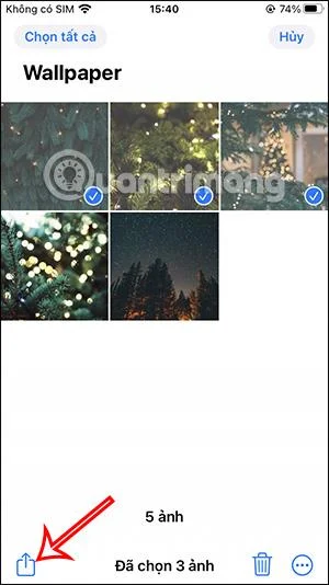 Cara berkongsi pustaka foto pada iPhone menggunakan iCloud