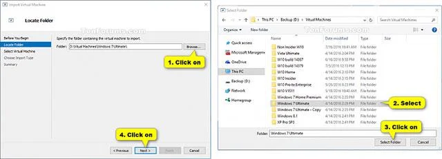 Bagaimana untuk mengimport mesin maya Hyper-V dalam windows 10