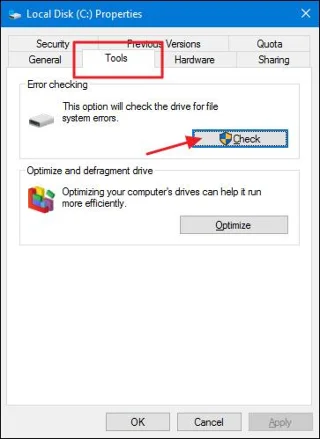 Come controllare l'unità in Windows 10