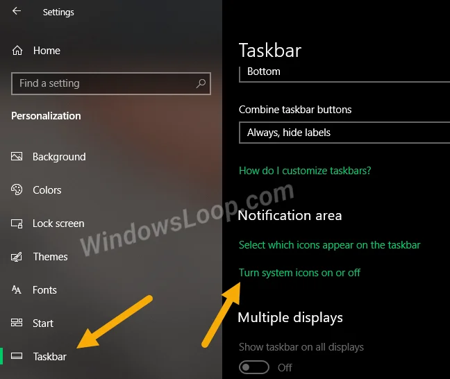 Bagaimana untuk memadam/menyembunyikan ikon bahasa pada Bar Tugas Windows 10