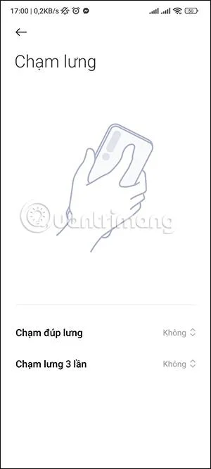 Comment activer la saisie arrière sur Xiaomi comme iPhone