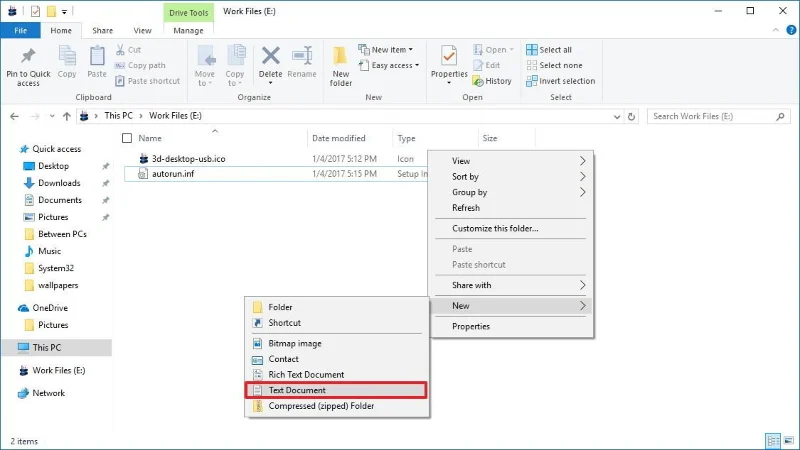 Configurer une icône personnalisée pour un disque dur portable sous Windows 10