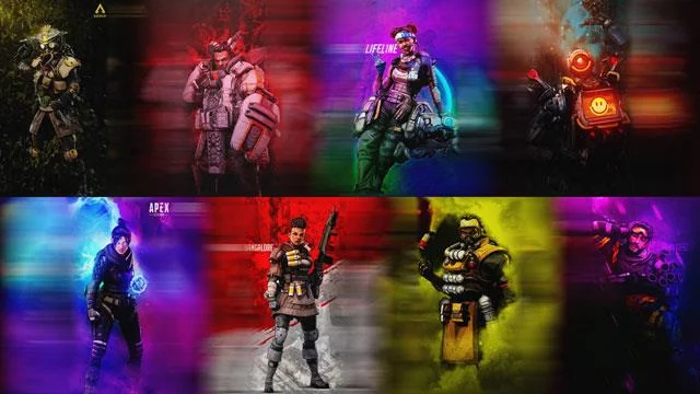 Koleksi kertas dinding Apex Legends resolusi tinggi untuk komputer