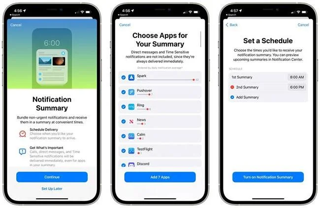 Apakah yang baharu dalam Pemberitahuan pada iOS 15?