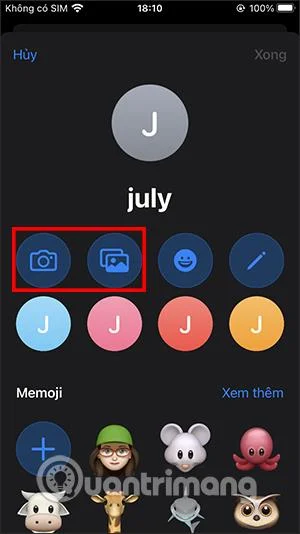 Bagaimana untuk menukar foto kenalan iPhone